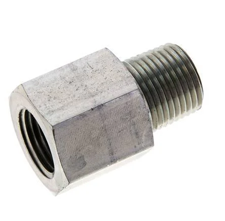 1/2” NPT x 1/2” NPT M/F Zinc plated Steel Extension 345 Bar – Hydraulic