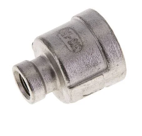 1/2” NPT x 1/8” NPT Stainless steel Round Socket 16 Bar