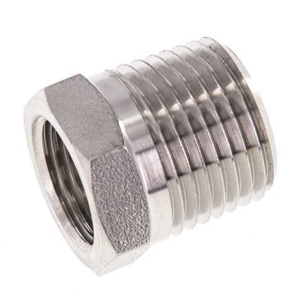 1/2” NPT x 3/8” NPT M/F Stainless steel Reducing Ring 210 Bar – Hydraulic