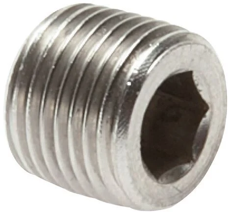 1/2” Stainless steel Closing plug with Inner Hex without collar 40 Bar [2 Pieces]