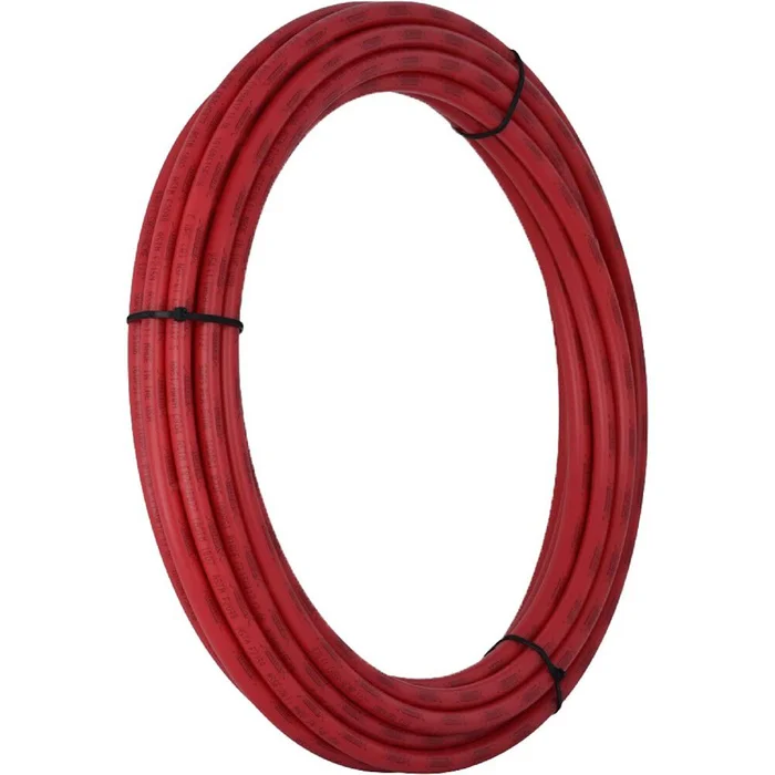 1/2in x 50′ Red Polyethylene PEX Coil Tubing U860R50