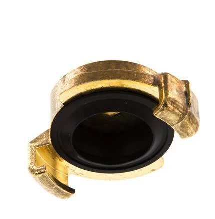 1/4” Male GEKA Garden Hose Brass Coupling [2 Pieces]