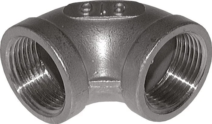 1/4” NPT Stainless steel 90 deg Elbow Fitting 16 Bar [2 Pieces]