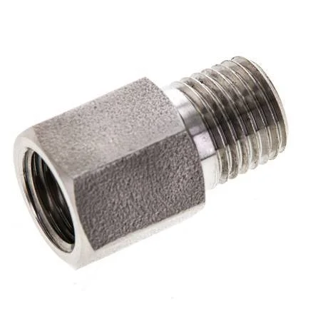 1/4” NPT x 1/4” NPT M/F Stainless steel Extension 345 Bar – Hydraulic