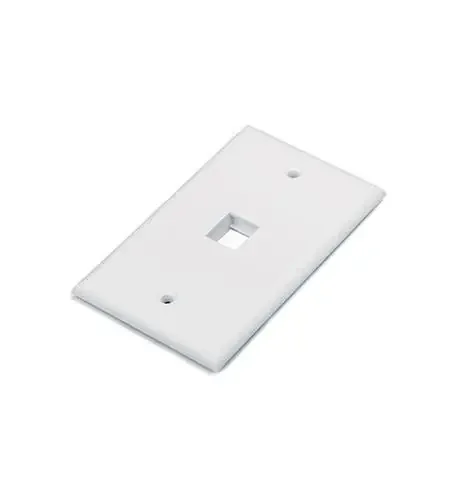 1 Port Face Plate White HY-FP-U-1-WH