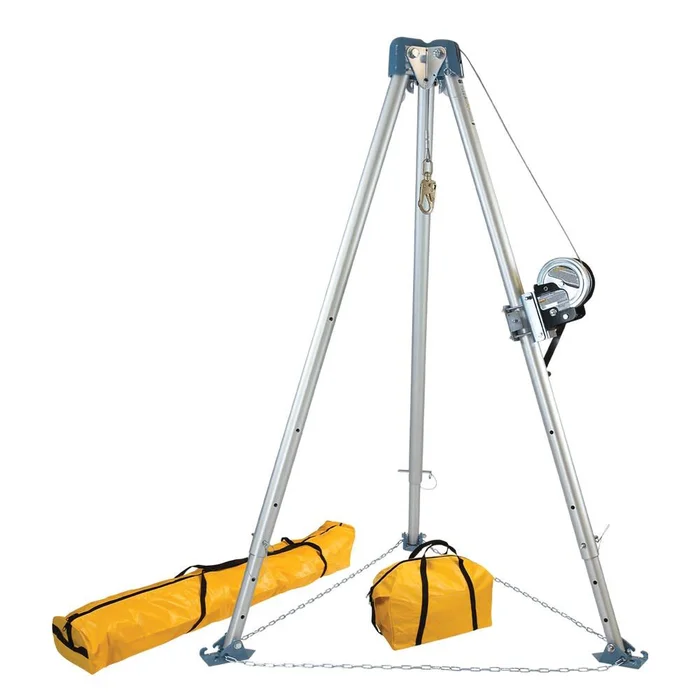 11′ Confined Space Tripod System with 60′ Winch 7505S
