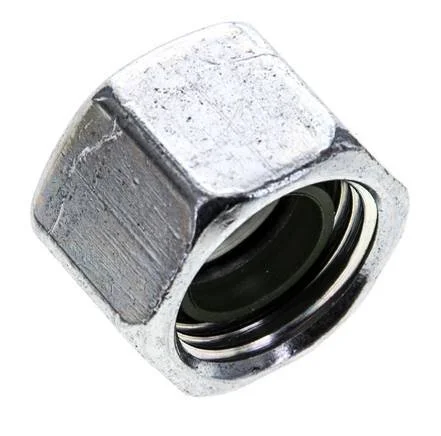 12 (M18x1.5) Steel Functional Nut FKM