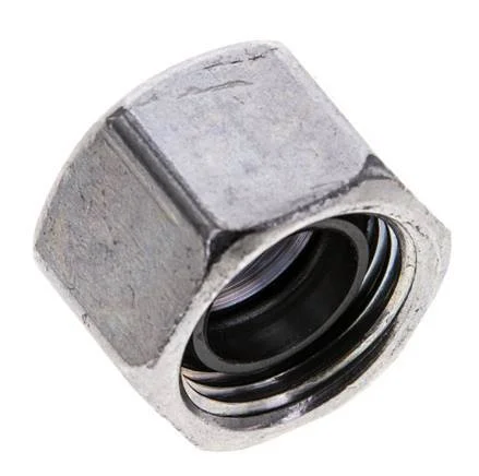 12 (M18x1.5) Steel Functional Nut NBR