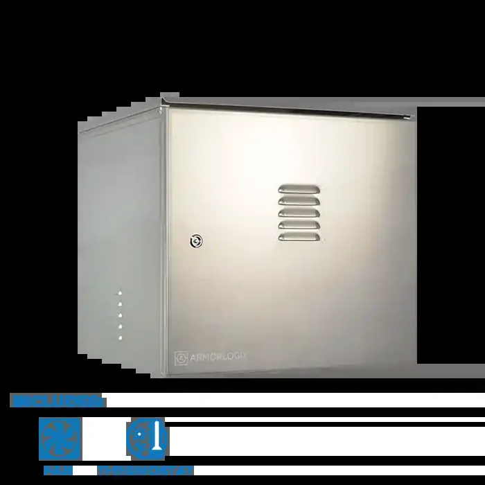 20″ X 22″ X 22″ Nema 3 Enclosure With Fan Al202222N3-Ft