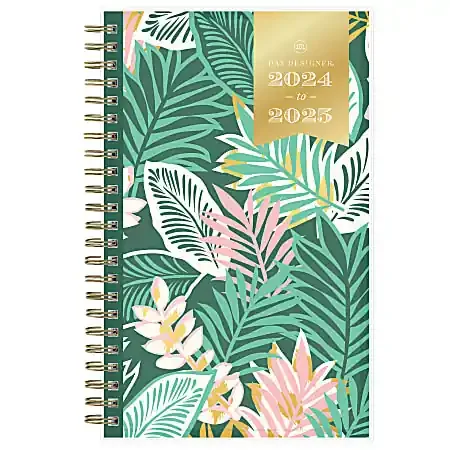 2024-2025 Day Designer Weekly/Monthly Planning Calendar, 5″ x 8″, Antigua, July To June, 147767