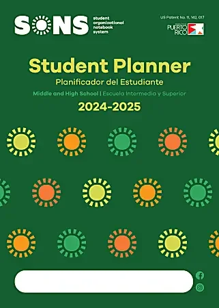 2024-2025 SONS System Planners, 8” x 10”, Agenda 2, Multicolor