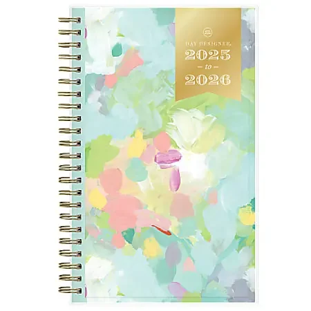 2025-2026 Day Designer Monet CYO Weekly/Monthly Academic Planning Calendar, 5″ x 8″, July 2025 to June 2026, 151721