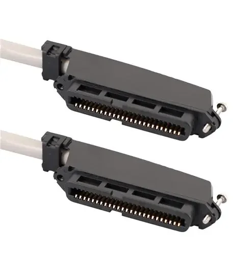 25-PAIR CABLE ASSEMBLY- F-F- 90░- 5‘ ICC-ICPCSTFF05