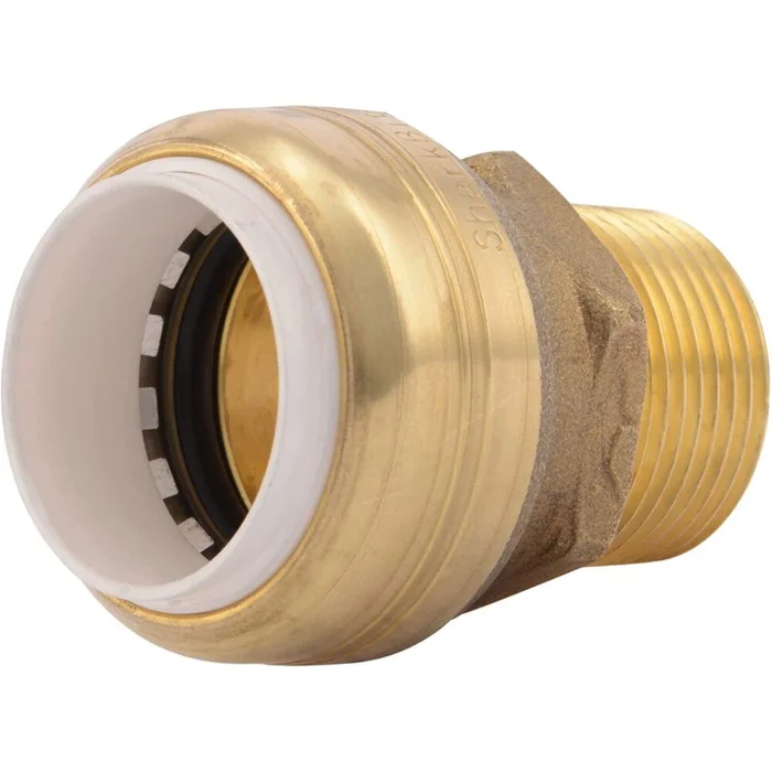 3/4in PVC x 3/4in MNPT Brass PVC Male Adapter UIP134A