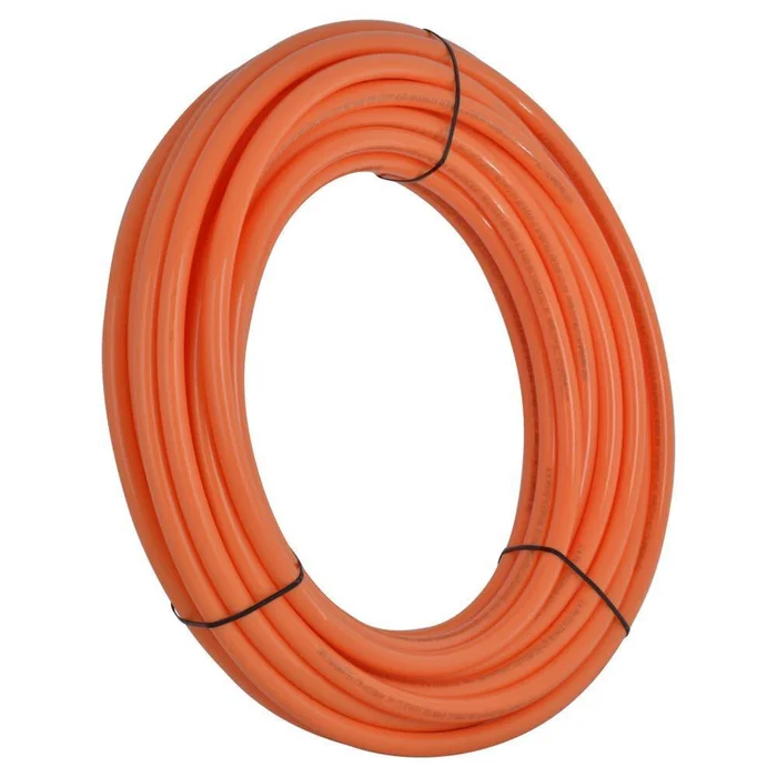 3/4in x 100′ Orange Polyethylene PEX Coil Tubing U870O100