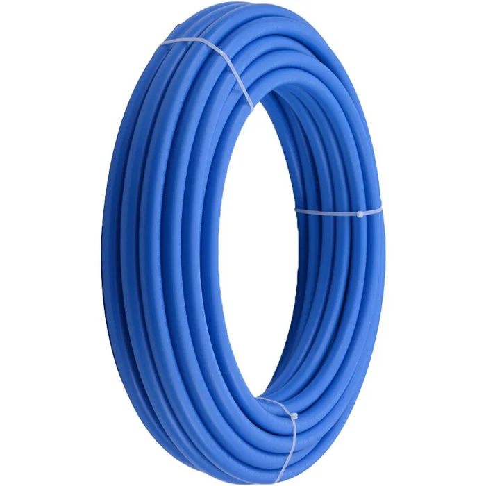 3/4in x 25′ Blue Polyethylene PEX Coil Tubing U870B25