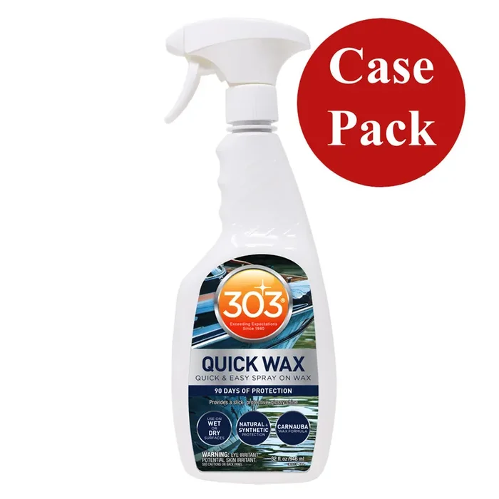 303 Marine Quick Wax – 32oz *Case of 6*