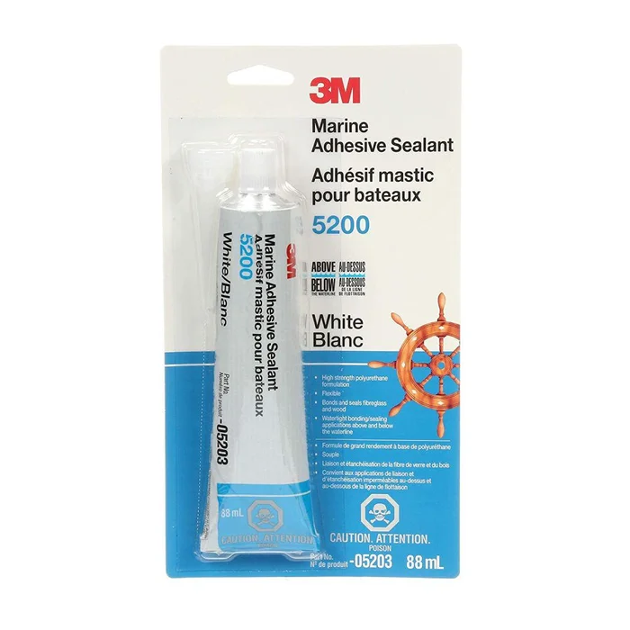 3oz 5200 Series White Marine Adhesive Sealant 83323