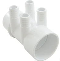 4 Port Manifold 3/4 Inch Barb Ports 2 Inch Slip Spg 0364-20