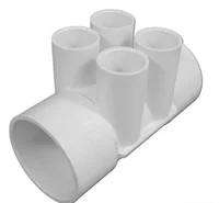 4 Port Manifold 672-4210 2 Inch SxS x 3/4 Slip