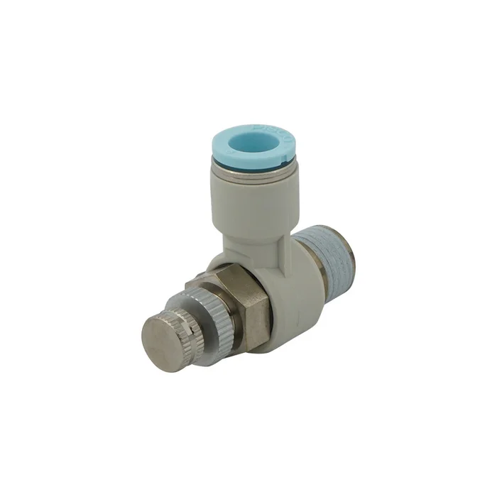4mm – R1/8″ Elbow Clean-Room Package Pneumatic Needle Valve
