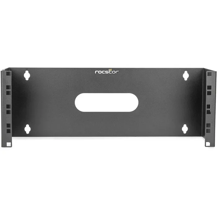 4U 19in Wall Mount Bracket – for Patch Panels – Hinged Wall Mounting Bracket – Maximum