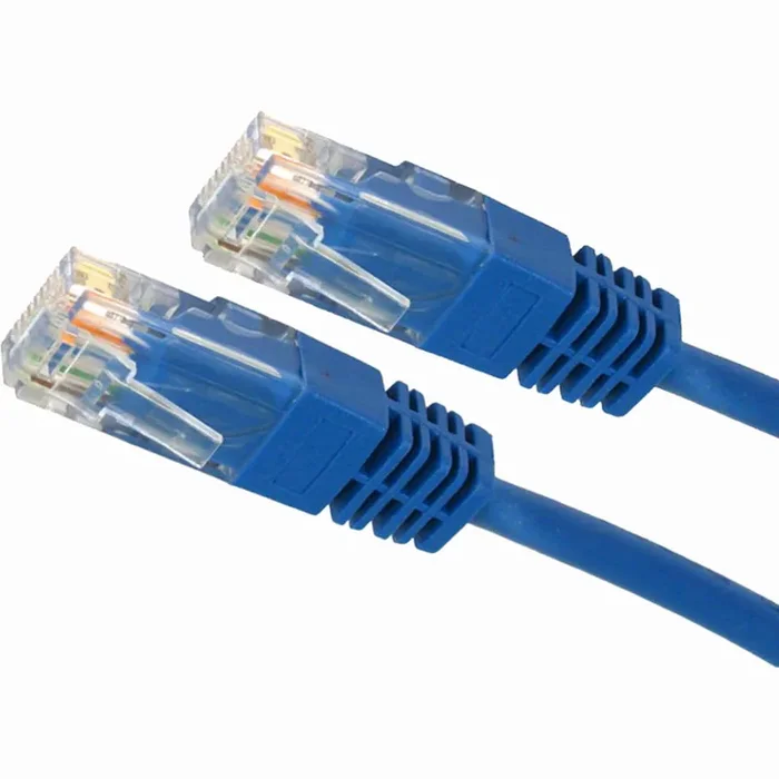 4Xem 100Ft Cat5E Molded Rj45 Utp Network Patch Cable (Blue)