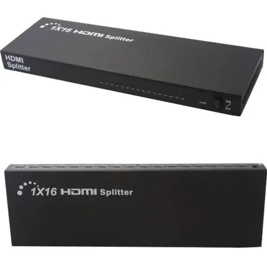4Xem 16 Port High Speed Hdmi Video Splitter Fully Supporting 1080P, 3D For Blu-Ray, Gaming Consoles And All Other Hdmi Compatible Devices