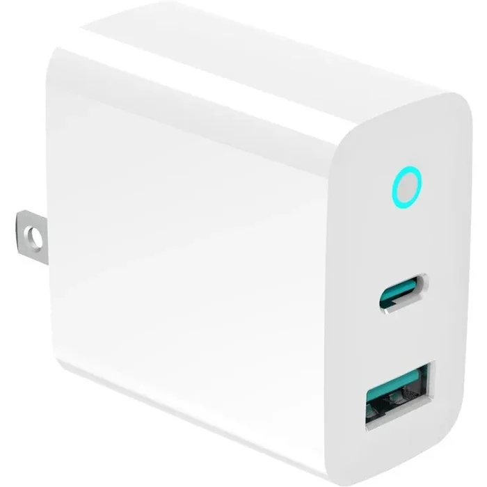 4XEM 45W GAN Charger USB-C + USB-A – White