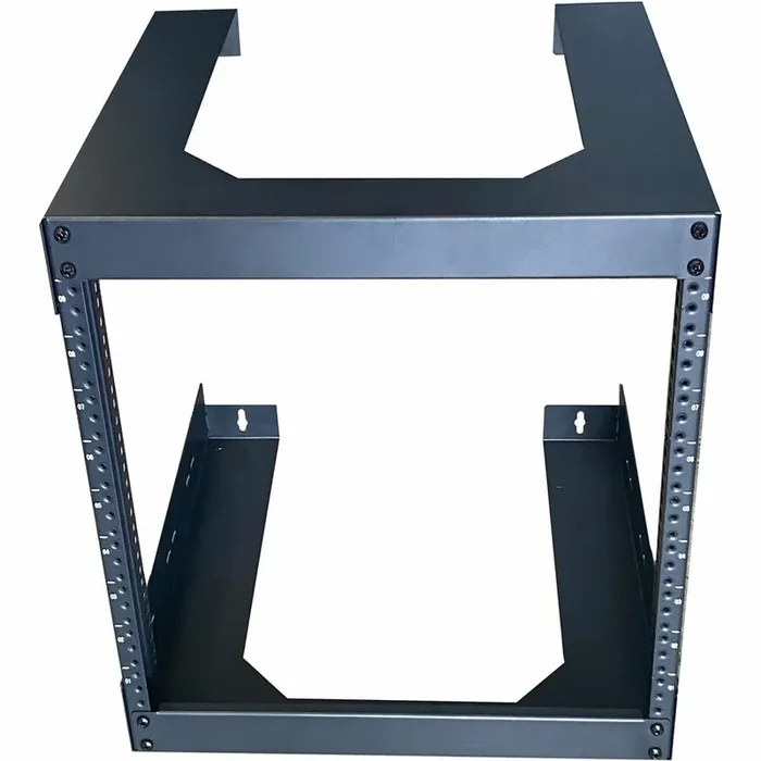 4XEM 9U 18″ Deep Wall Mount for Switches and Rackmount Networking Equipment- Black