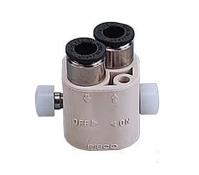 6mm Air switch 3/2-Way Mechanical Valve