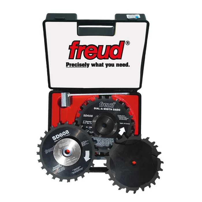 8 In. x 24T Dial-A-Width Stacked Dado Sets SD608