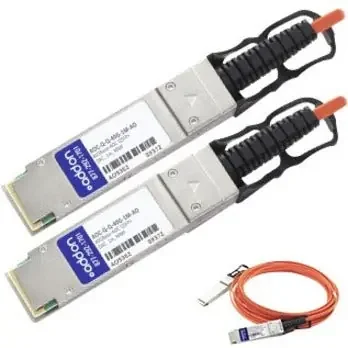 Accortec QSFP+ Network Cable – 32.81 ft QSFP+ Network Cable for Network Device – First