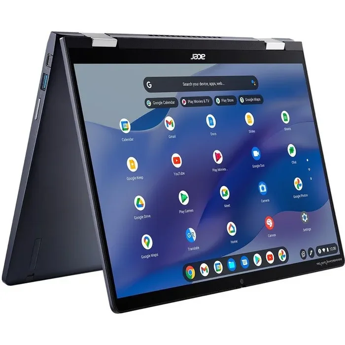 Acer Chromebook Spin 714 CP714-1WN CP714-1WN-562F 14″ Touchscreen Convertible 2 in 1 Chromebook – WUXGA – 1920 x 1200 – Intel Core i5 12th Gen i5-1235U Deca-core (10 Core) 1.30 GHz – 16 GB Total RAM – 256 GB SSD – Steel Gray