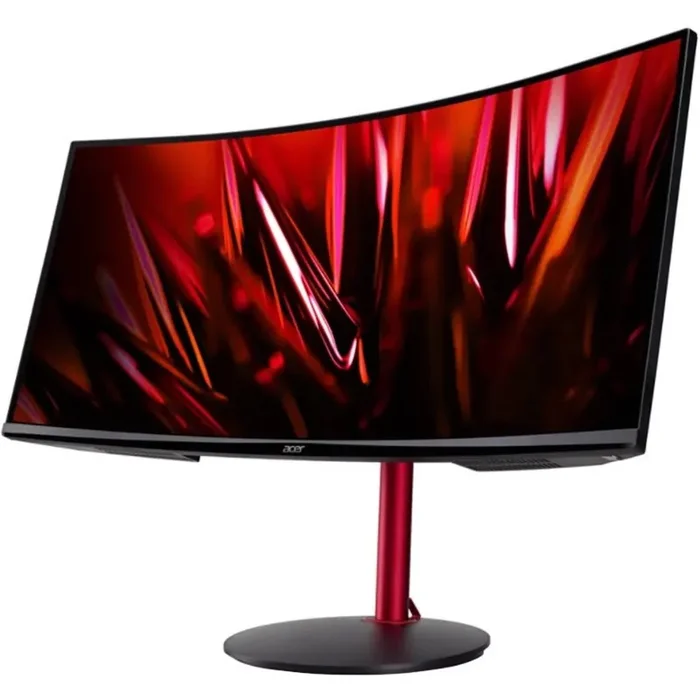 Acer XZ342CU S 34 Class 4K UHD LCD Monitor – 21 9 – Black – 34 Viewable – Vertical Alignme