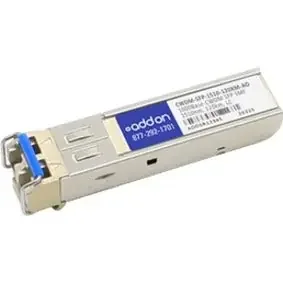 AddOn Cisco CWDM-SFP-1510-120KM Compatible TAA Compliant 1000Base-CWDM SFP Transceiver (SMF, 1510nm, 120km, LC) CWDM-SFP-1510120KMAO