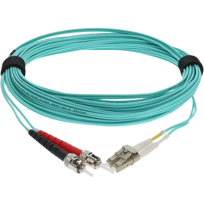 AddOn Fiber Optic Duplex Patch Network Cable ADD-ST-LC-10M5OM4TAA