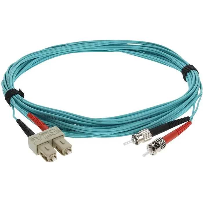 AddOn Fiber Optic Duplex Patch Network Cable ADD-ST-SC-10M5OM4TAA