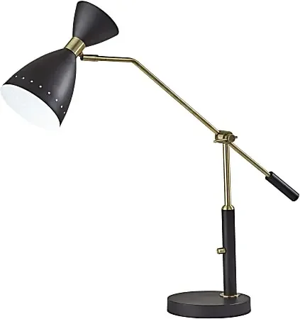 Adesso® Oscar Adjustable Desk Lamp, 31-3/4″H, Black