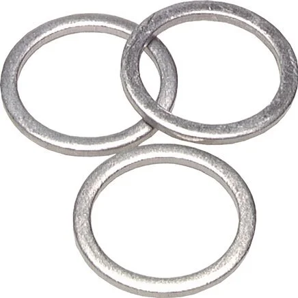 Aluminum Gasket 36.3×41.9×2 mm [5 Pieces]