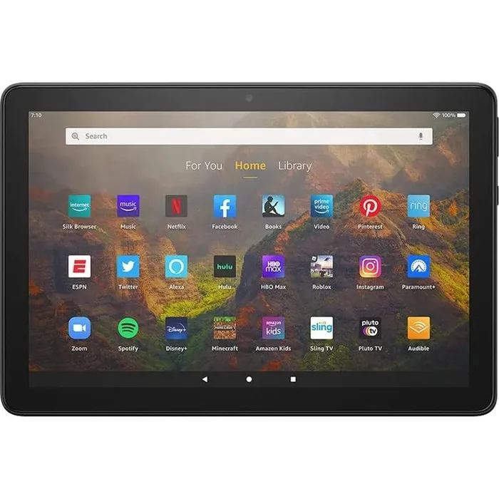 Amazon Fire HD 10 Tablet – 10.1″ Full HD – Octa-core (8 Core) 2 GHz – 3 GB RAM – 32 GB SSD – Fire OS 7 – Black