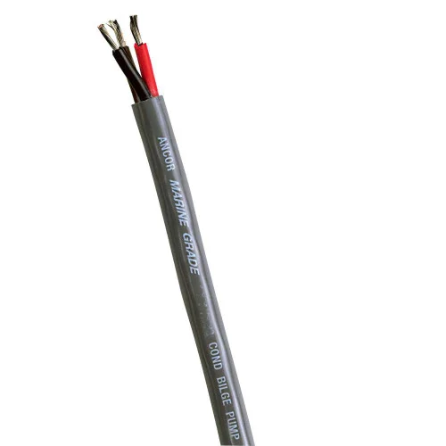 Ancor Bilge Pump Cable – 16/3 STOW-A Jacket – 3x1mm – 100′ [156610]
