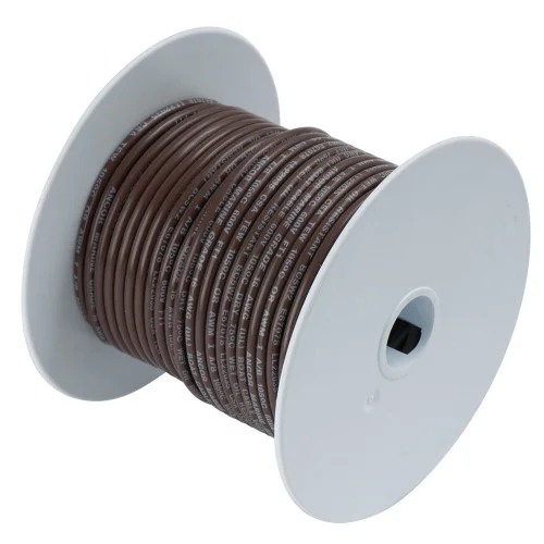 Ancor Brown 10 AWG Tinned Copper Wire – 500′ [108250]