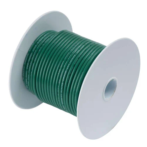 Ancor Green 8 AWG Tinned Copper Wire – 500′ [111350]