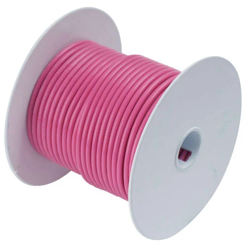 Ancor Pink 18 AWG Tinned Copper Wire – 100′ [100610]