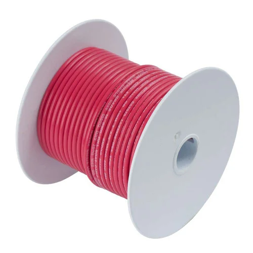 Ancor Red 4 AWG Tinned Copper Battery Cable – 50′ [113505]