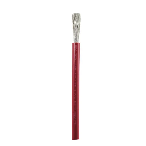 Ancor Red 6 AWG Battery Cable – Sold By The Foot [1125-FT]