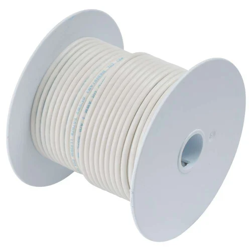 Ancor White 14 AWG Tinned Copper Wire – 100′ [104910]