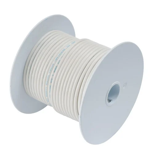 Ancor White 8 AWG Tinned Copper Wire – 1,000′ [111799]
