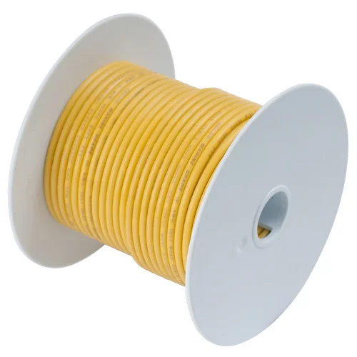Ancor Yellow 16 AWG Tinned Copper Wire – 1,000′ [103099]